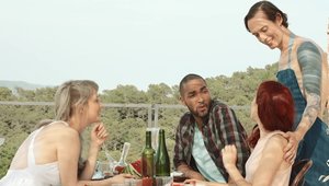 Lust Cinema: Very kinky Amarna Miller group sex scene