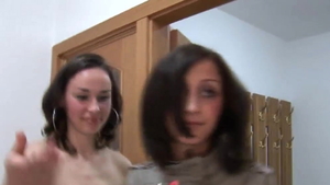 Czech college student group sex at the party