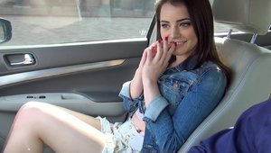 Casting Coach X: 18 yr old Kylie Quinn fingering in the car