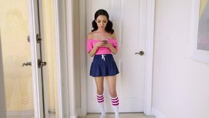 Teens Love Huge Cocks: Pigtails teen Kiley Jay in HD