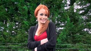 Stranded Teens: 18 yr old Ella Hughes hard sex outdoors